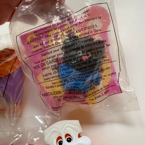 Halloween Mcdonalds Fast Food Premium Toys 1998 Spooky LOT - Picture 5 of 5